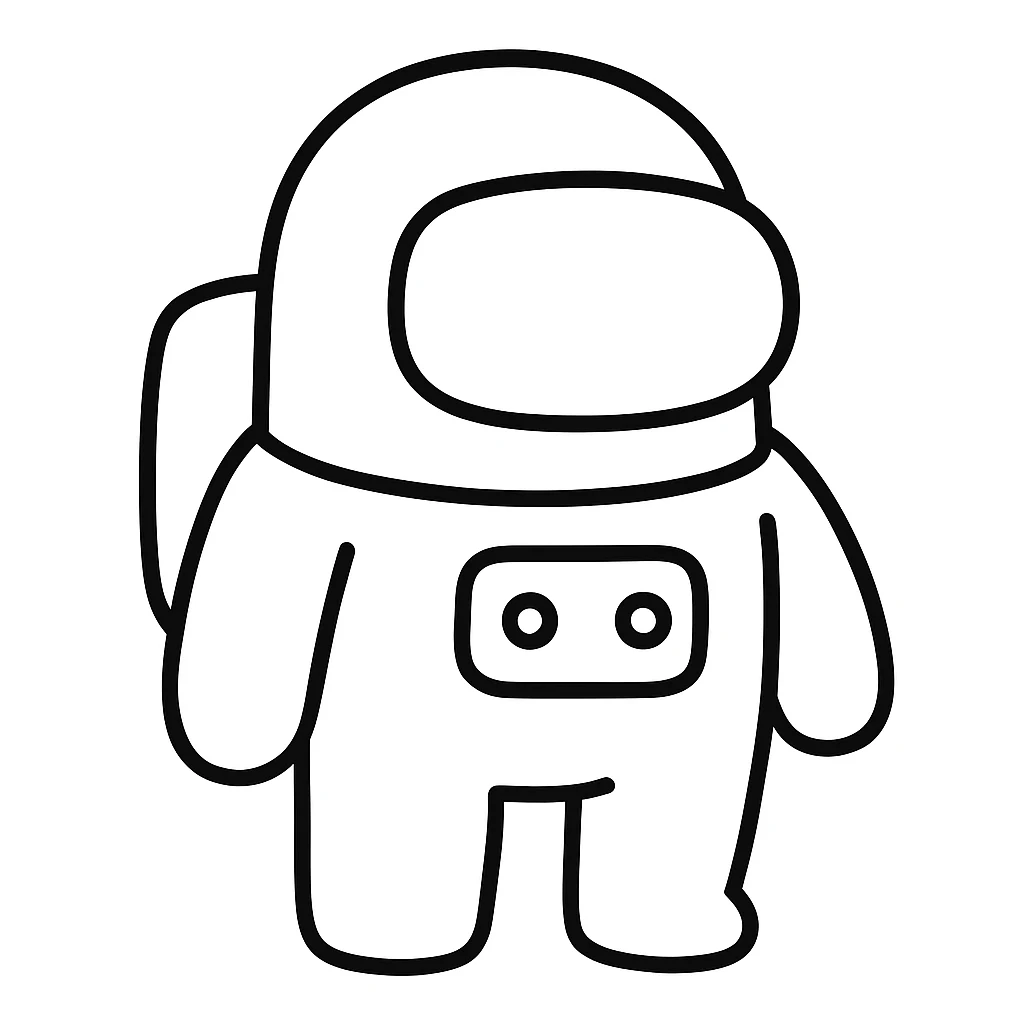 Among Us coloring pages