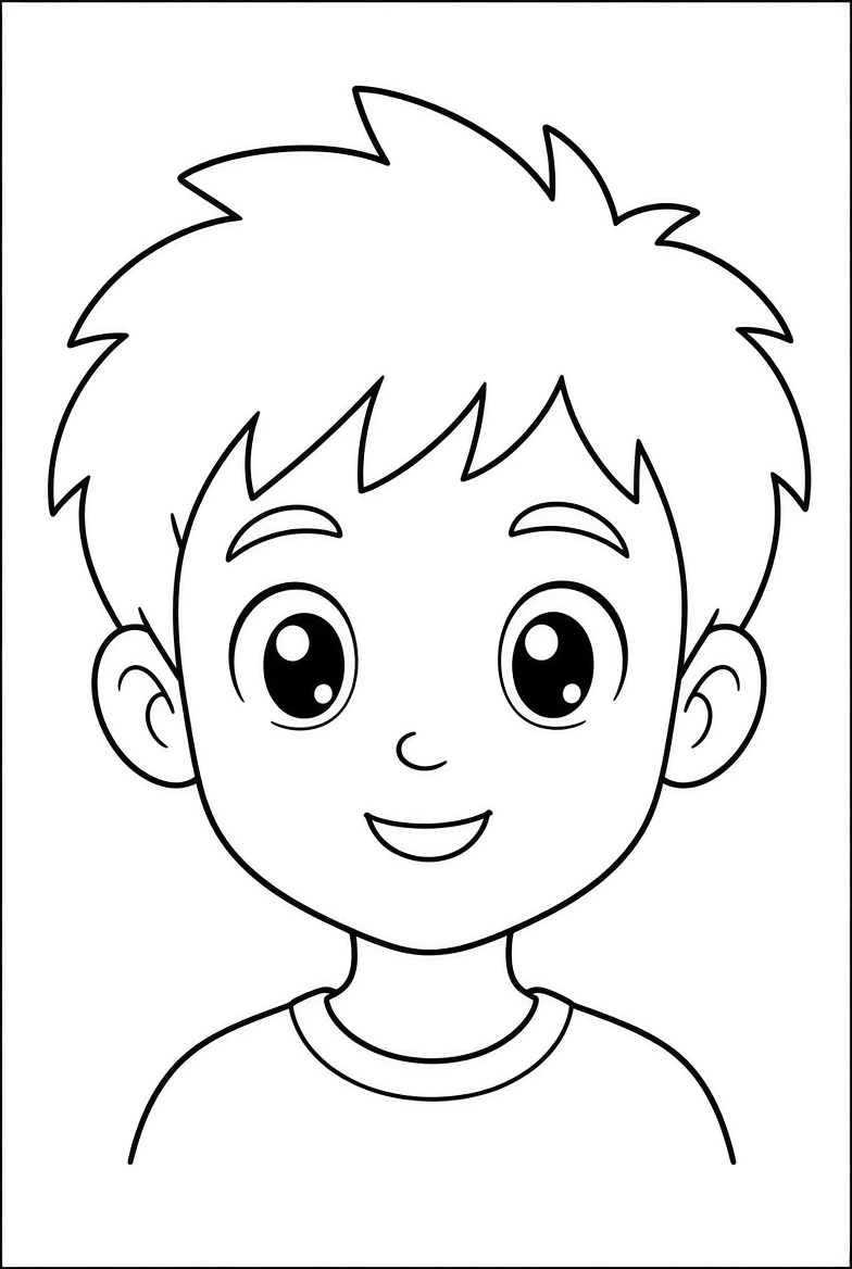 Anime coloring pages printable for kids