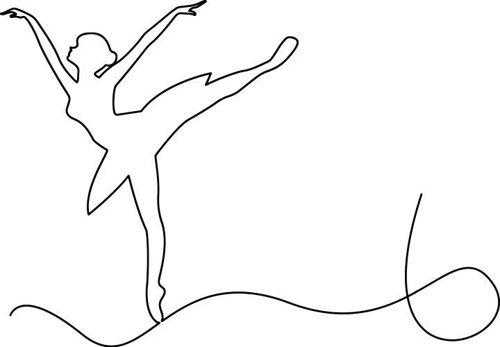 Ballerina coloring pages printable for kids