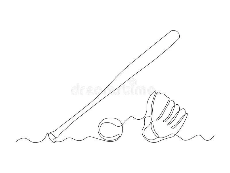 Free Baseball coloring sheet for kids