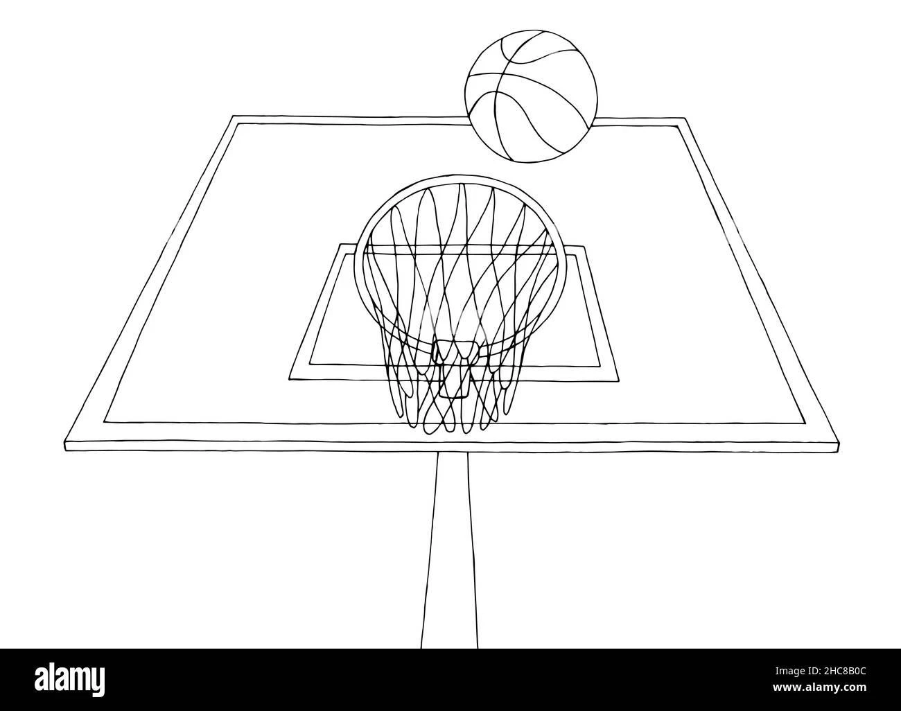Basketball coloring pages printable for kids