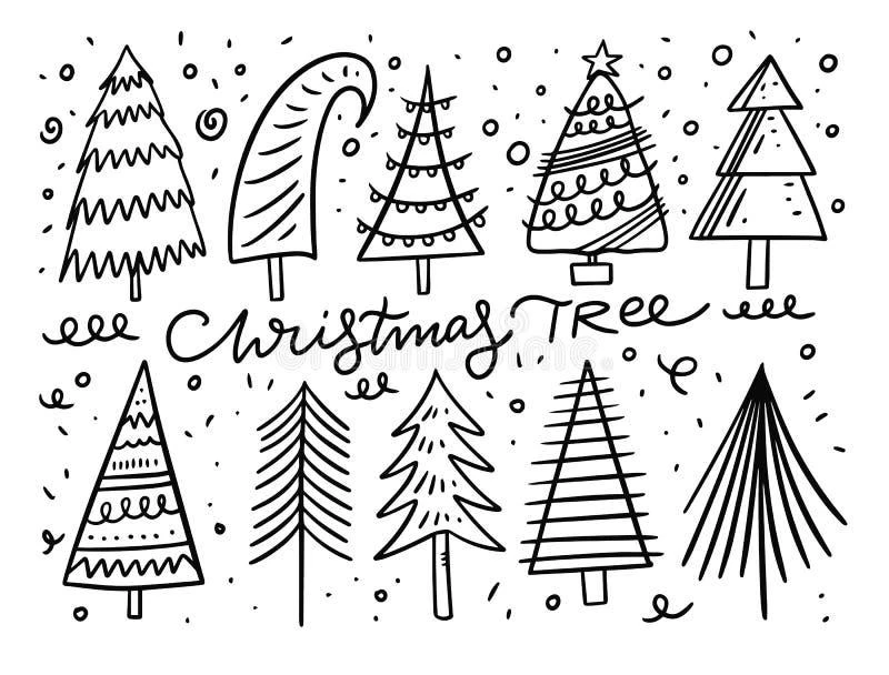 Free Christmas Tree coloring sheet for kids