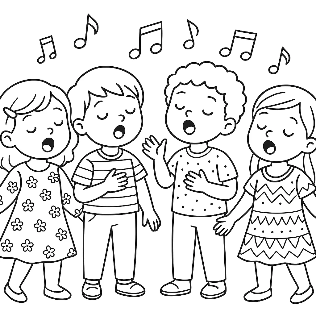 Free Cocomelon coloring sheet for kids
