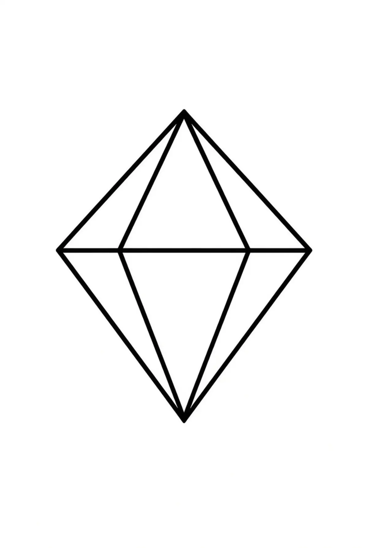Diamond coloring pages