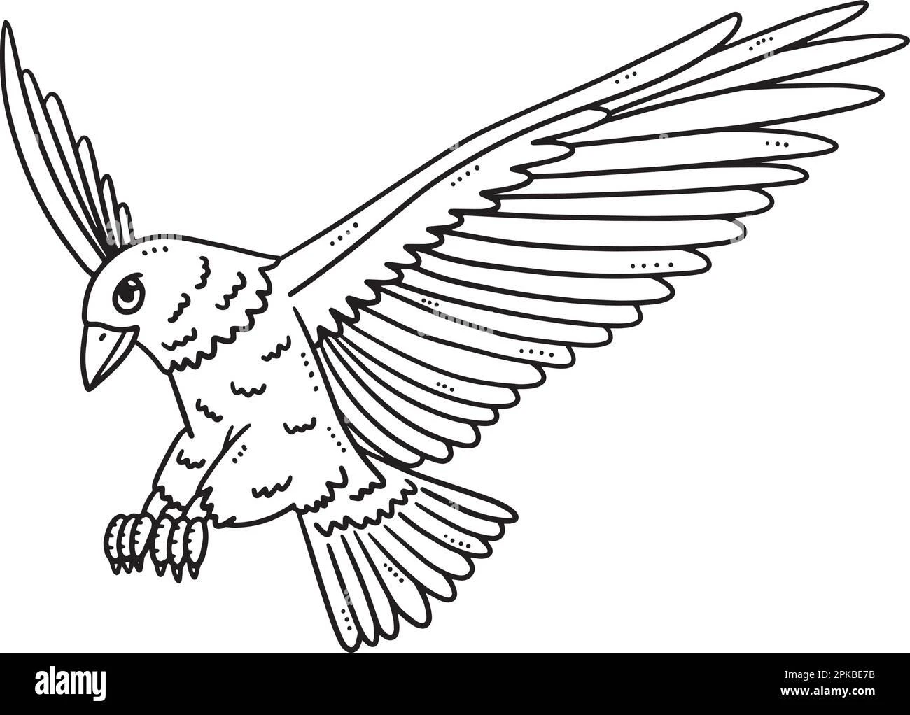 Eagle coloring pages printable for kids