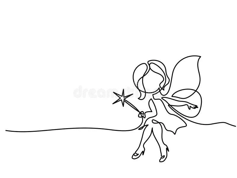 Fairy coloring pages