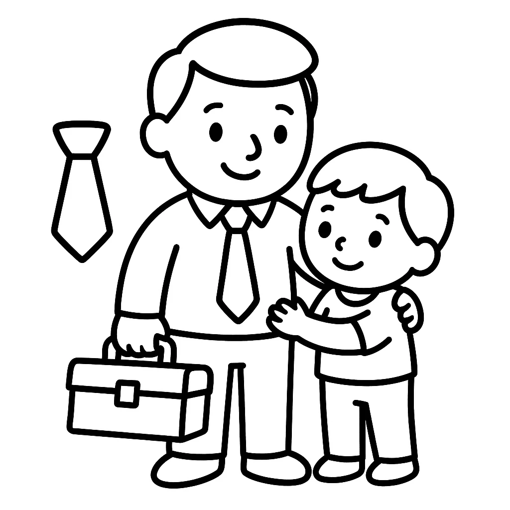Fathers Day coloring pages