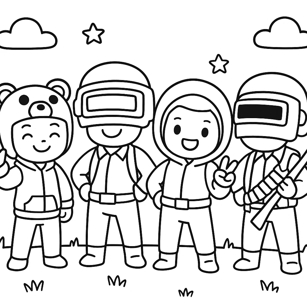 Fortnite coloring pages printable for kids