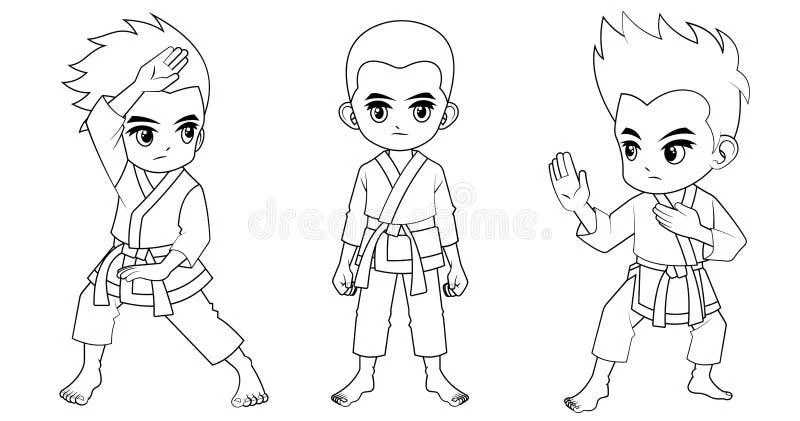 Goku drawing page for kids