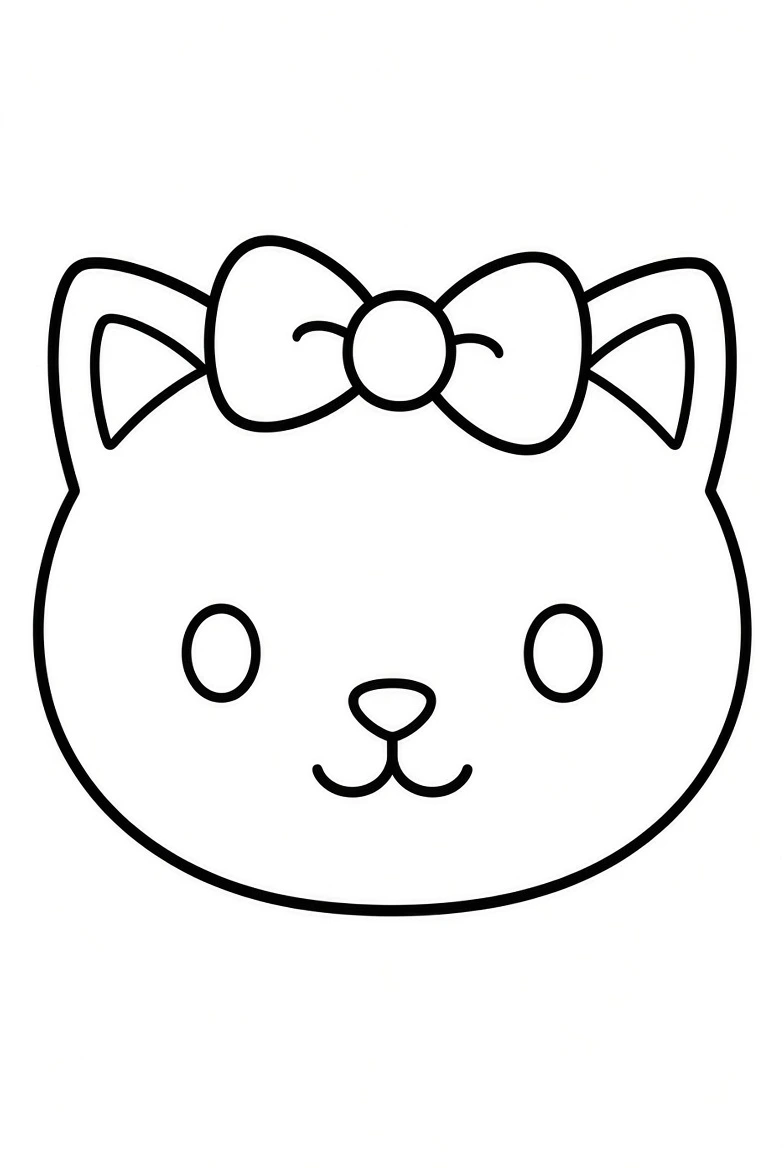 Hello Kitty coloring pages printable for kids
