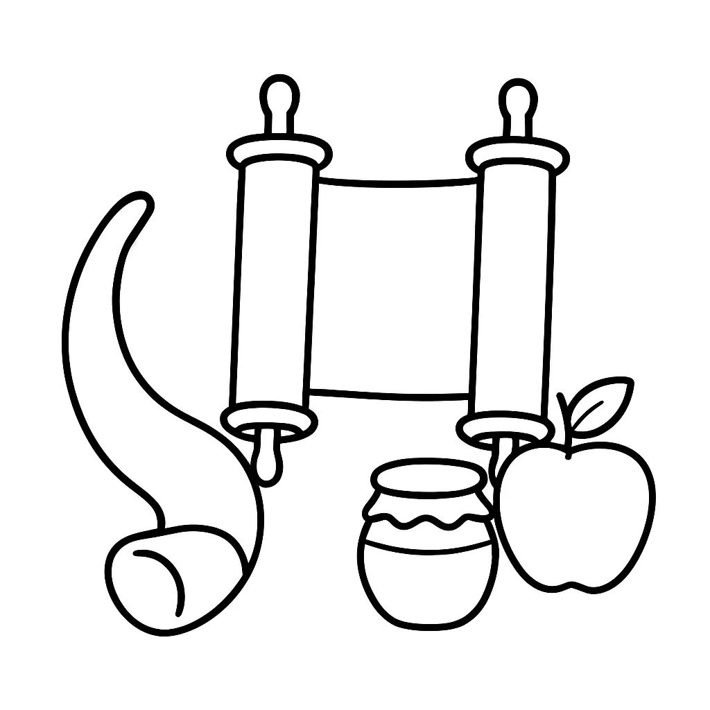 Jewish Holidays coloring pages