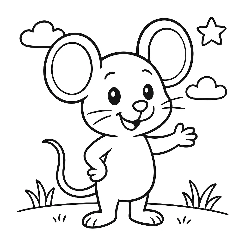Mickey Mouse coloring pages printable for kids