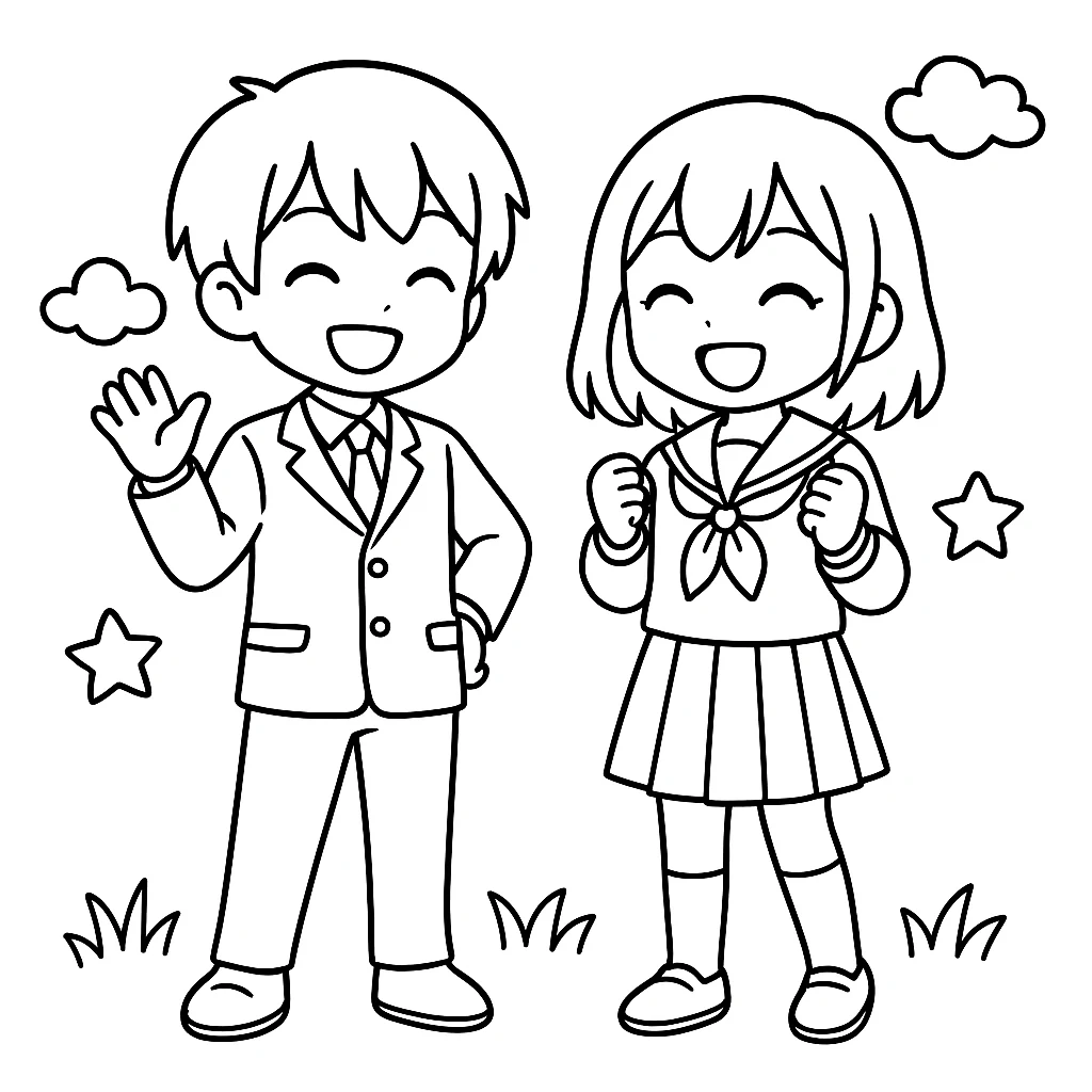 My Hero Academia coloring pages printable for kids
