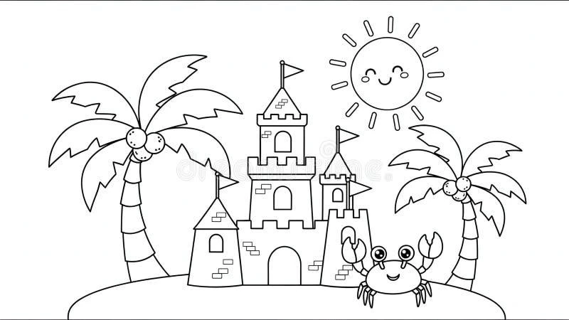 Palm Tree coloring pages