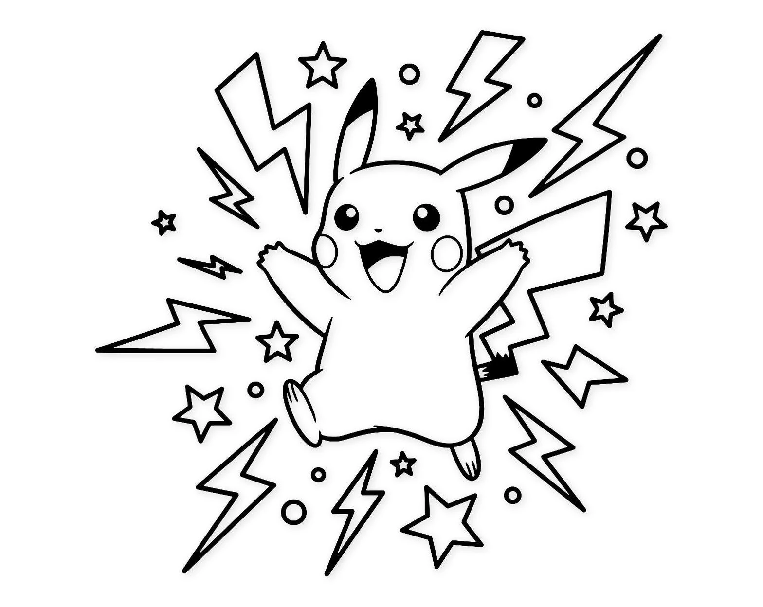 Free Pokemon coloring sheet for kids