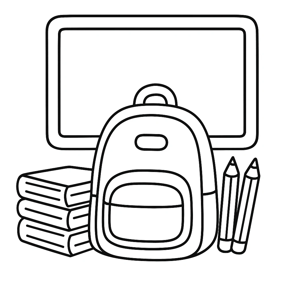 School coloring pages