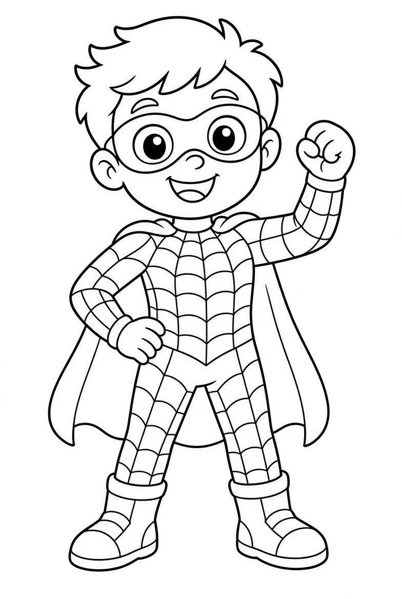 Spiderman coloring pages