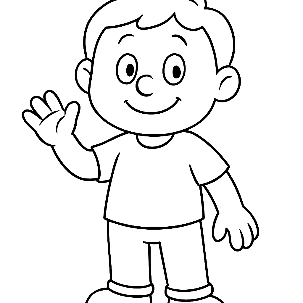 Free Spidey coloring sheet for kids