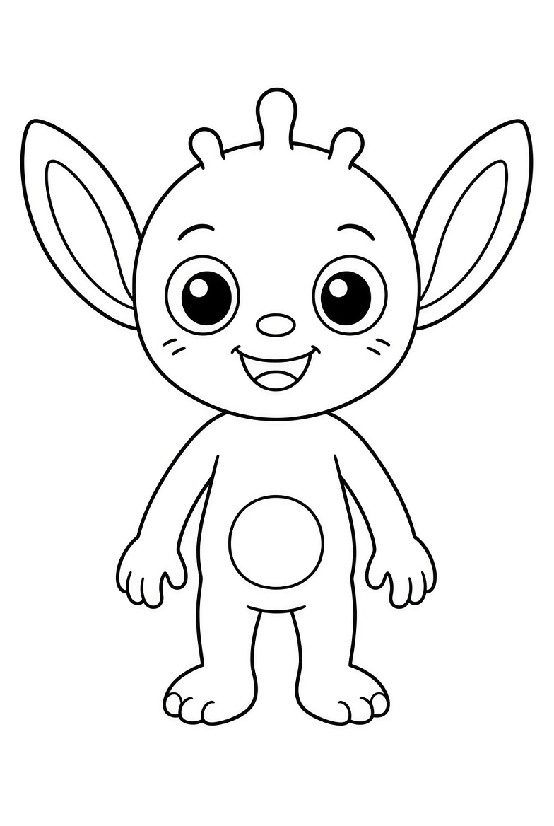 Stitch coloring pages