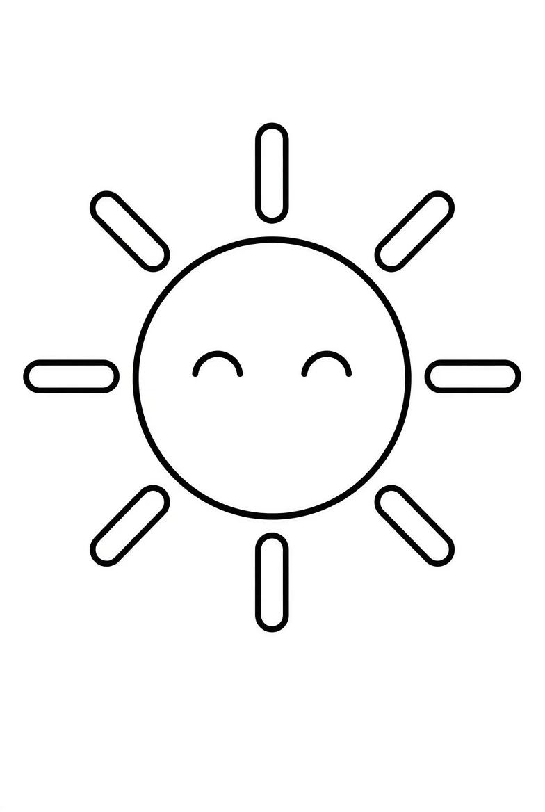 Summer coloring pages