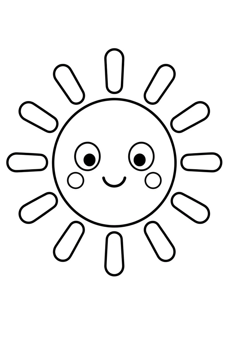 Summer coloring pages printable for kids