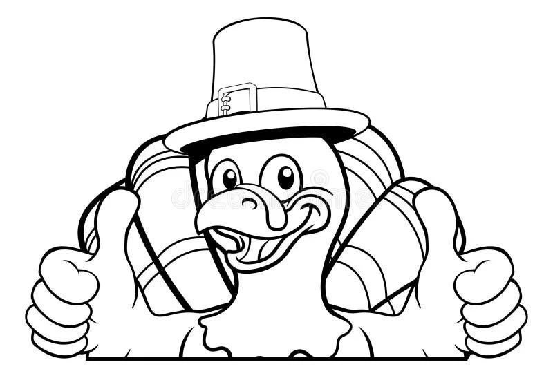 Free Thanksgiving coloring sheet for kids