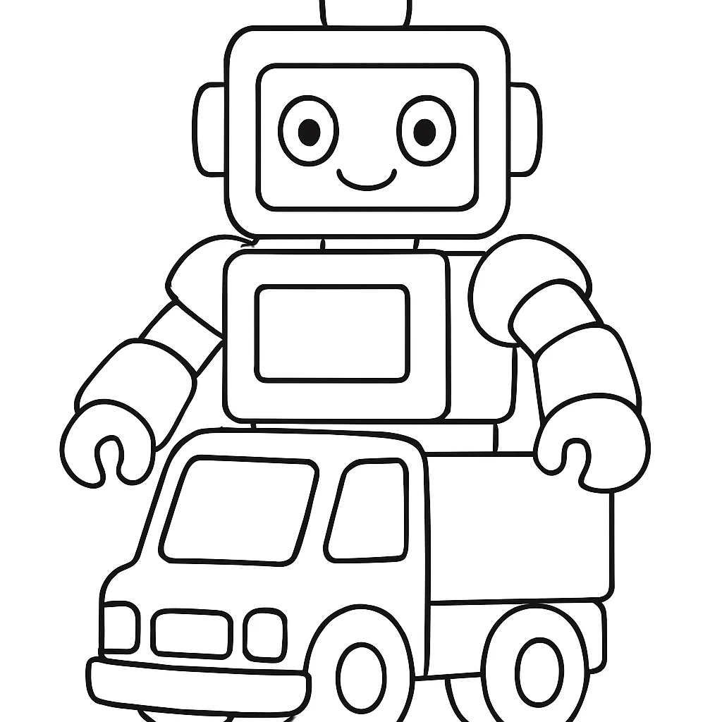 Transformers coloring pages