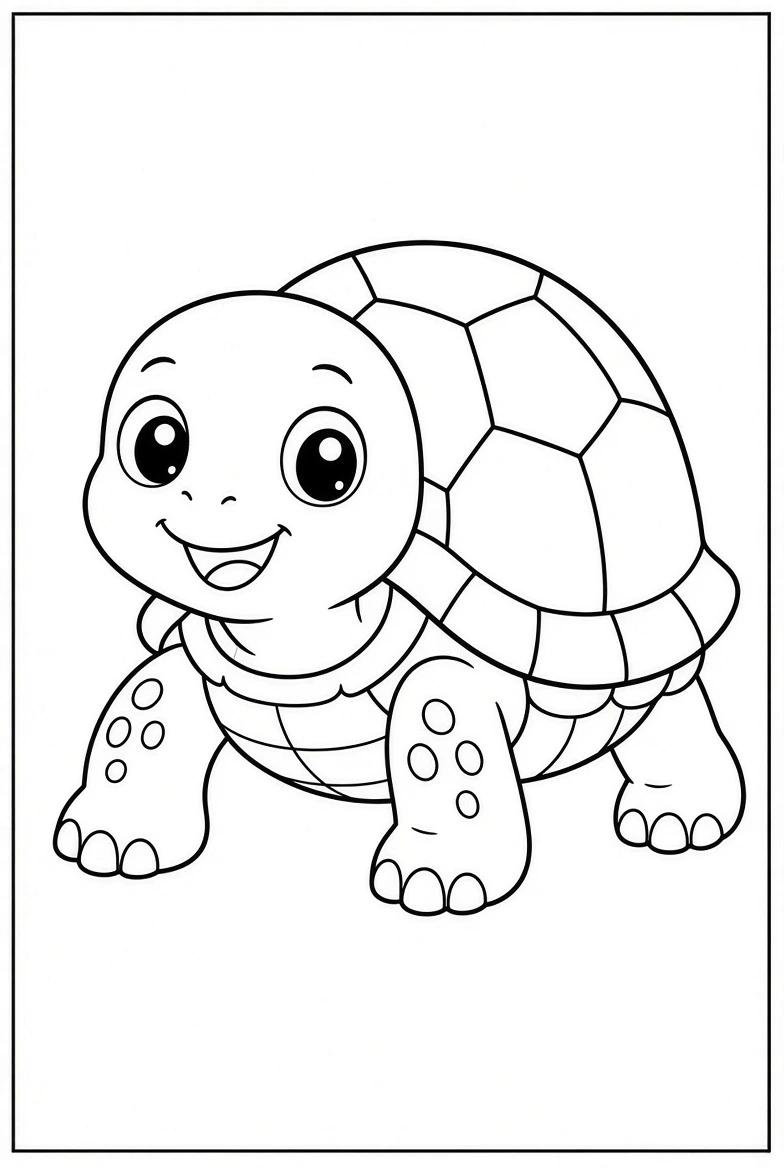 Turtle coloring pages