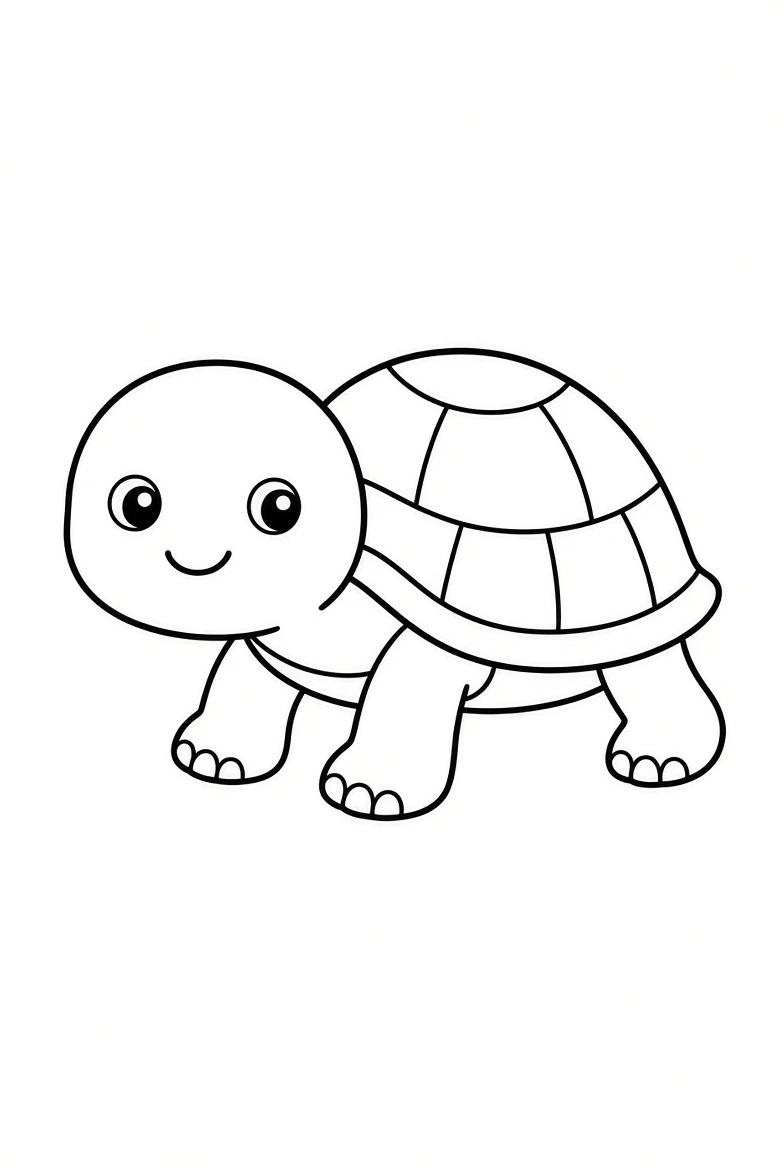 Turtle coloring pages printable for kids