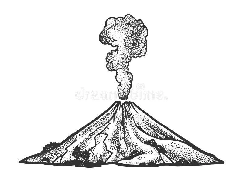 Volcano coloring pages