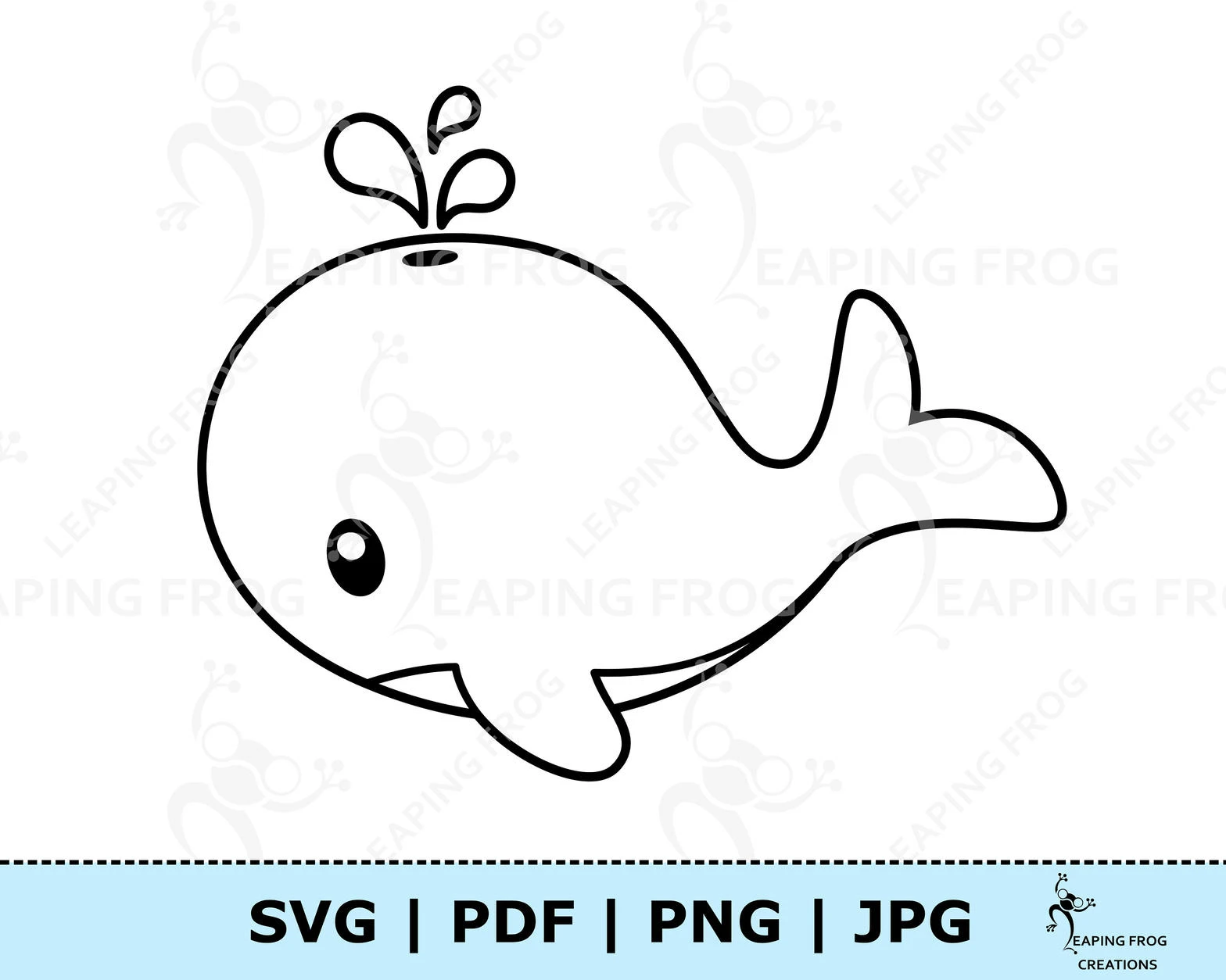 Whale coloring pages