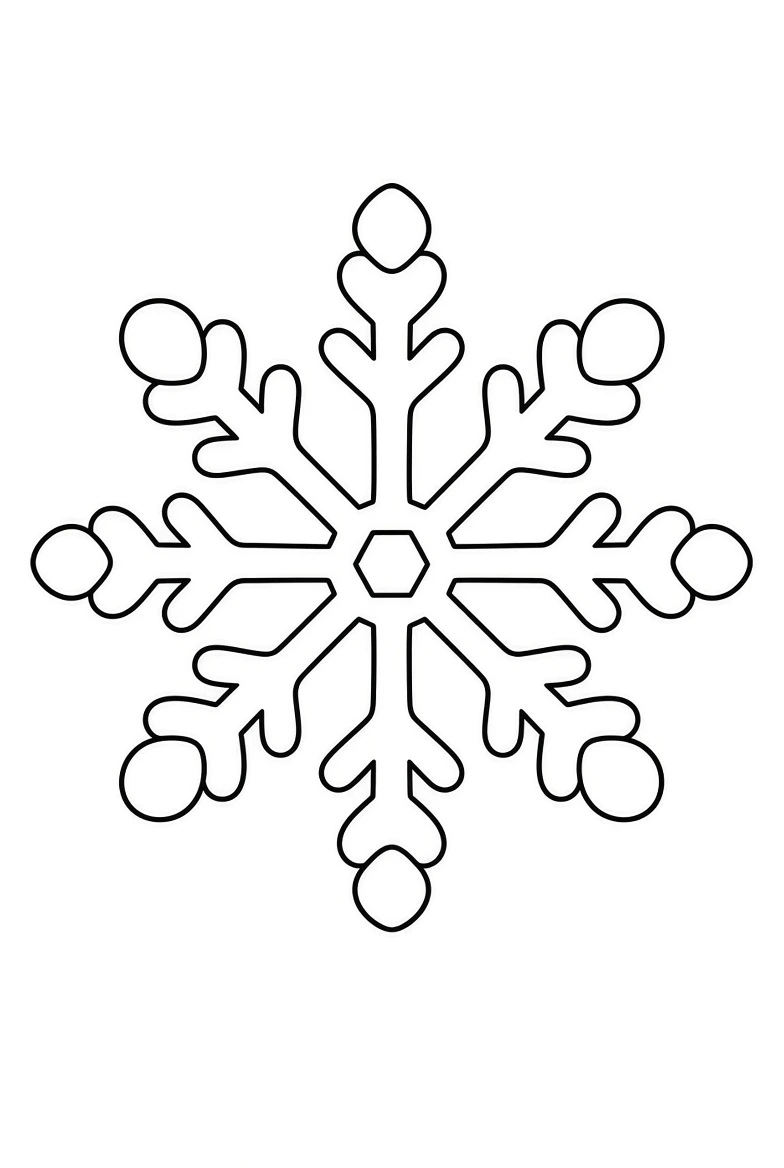 Winter coloring pages